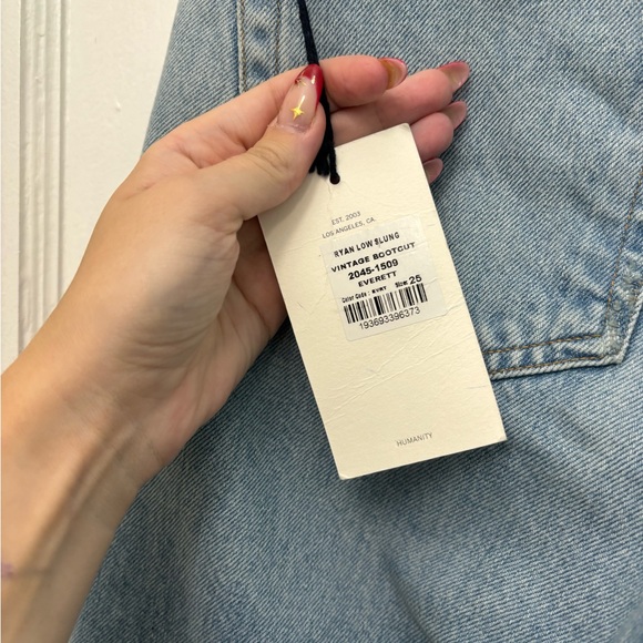 NWT Citizens of Humanity Ryan Low Slung Vintage Bootcut in Everett - Picture 7 of 9